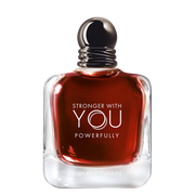 Emporio Armani Stronger With You Powerfully Eau de Parfum 100 ml — autentyczny flakon na jasnym tle.