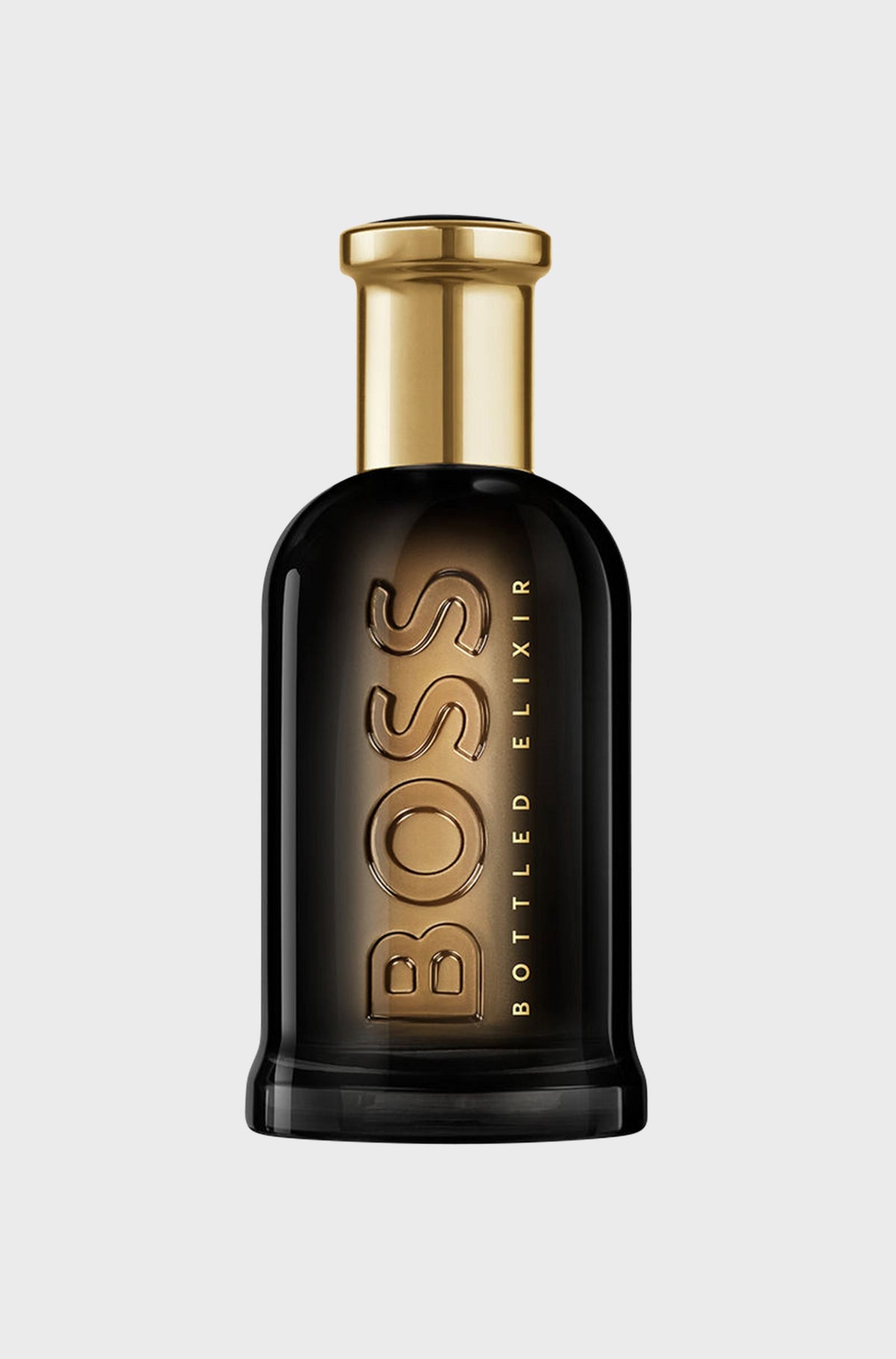 Hugo Boss BOSS Bottled Elixir Eau de Parfum 100 ml — flakon na jasnym tle