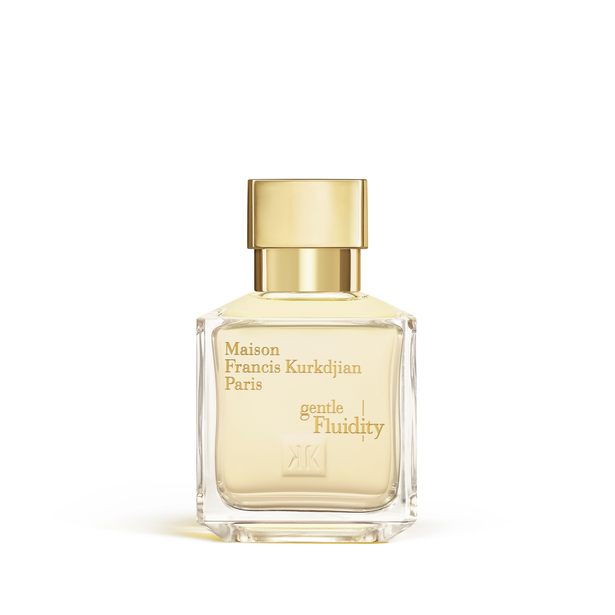 Maison Francis Kurkdjian Gentle Fluidity Gold Edition Eau de Parfum 70 ml – oryginalny flakon na jasnym tle