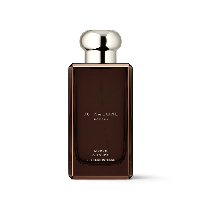 Jo Malone Myrrh & Tonka Cologne Intense 100 ml – oryginalny flakon na jasnym tle