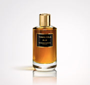 Oryginalny flakon Mancera Tonka Cola Eau de Parfum 120 ml na białym tle.
