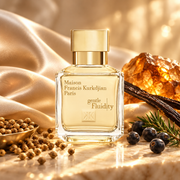 Gentle Fluidity Gold Edition Eau de Parfum 70 ml – flakon w złotym świetle z wanilią i przyprawami