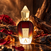 Xerjoff Alexandria II Parfum 100 ml — kampania inspirowana różą bułgarską, oudem i ambrą.