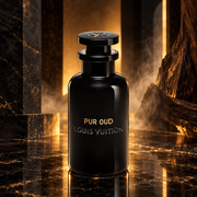 Louis Vuitton Pur Oud 100 ml – luksusowa kompozycja reklamowa z flakonem