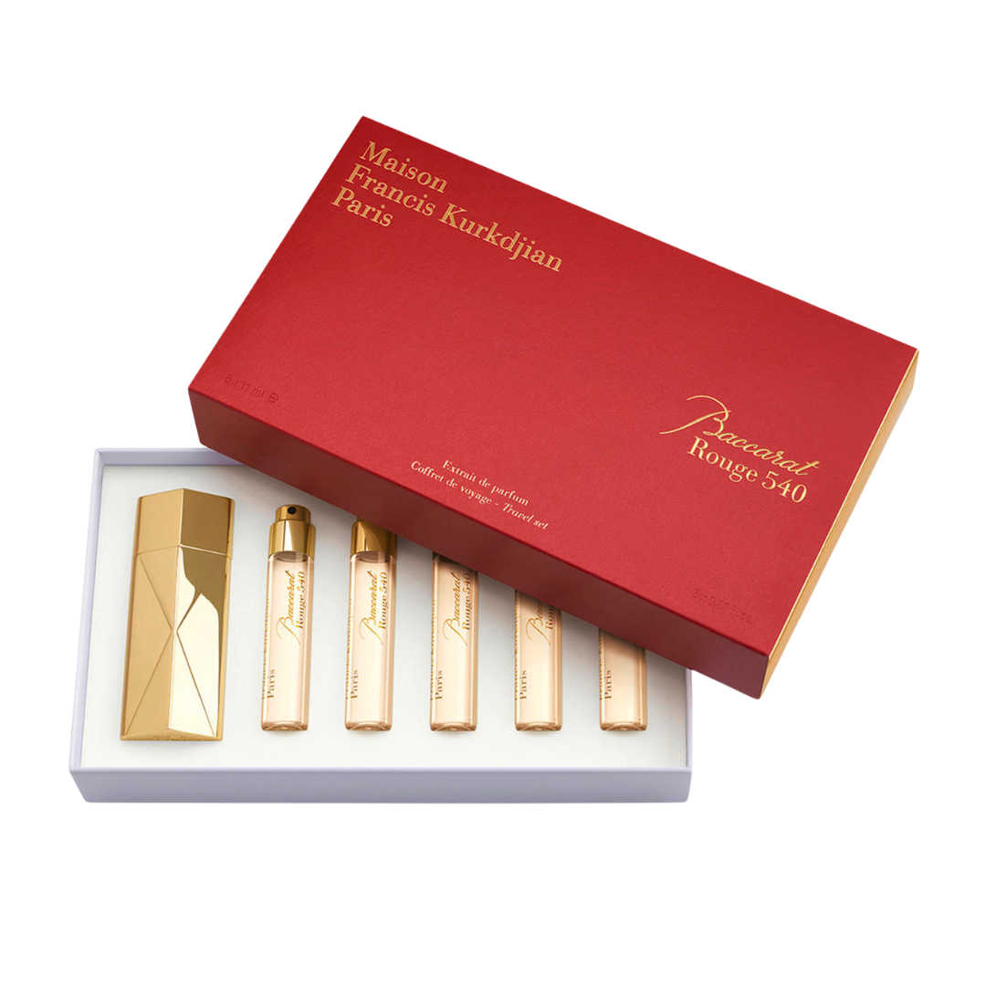 Maison Francis Kurkdjian Baccarat Rouge 540 Extrait de parfum Travel Set 5x11ml – Perfumy unisex premium